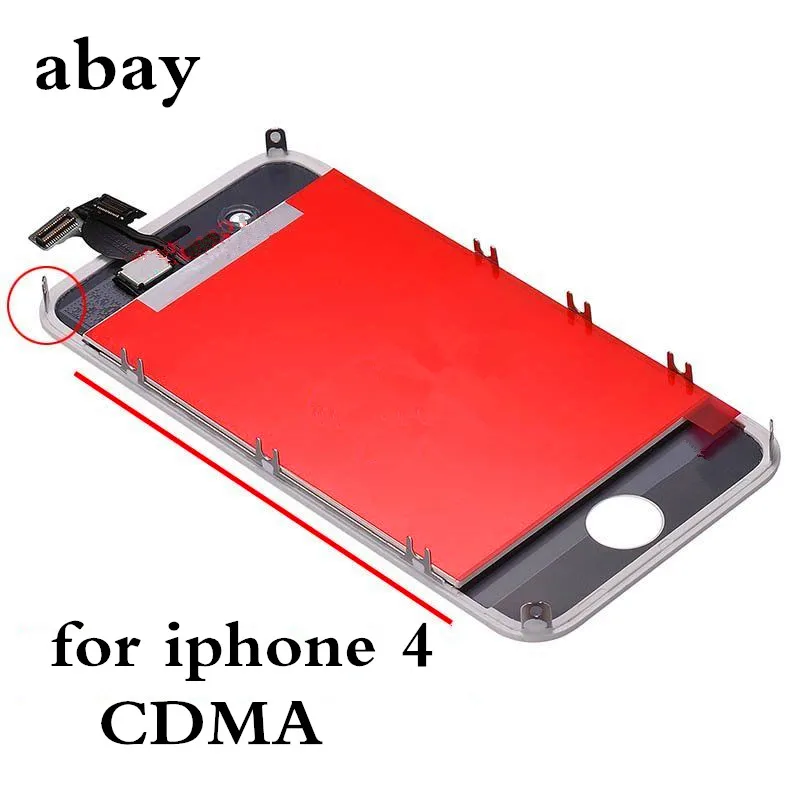 ЖК дисплей A + для iPhone 8 Plus сенсорный экран в сборе с поддержкой GSM CDMA 4 закаленное