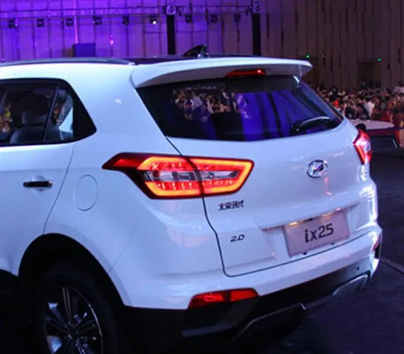 

JIOYNG PAINT ABS CAR REAR WING TRUNK LIP SPOILER FOR Hyundai IX25 Creta 2014 2015 2016 2017 FAST BY EMS