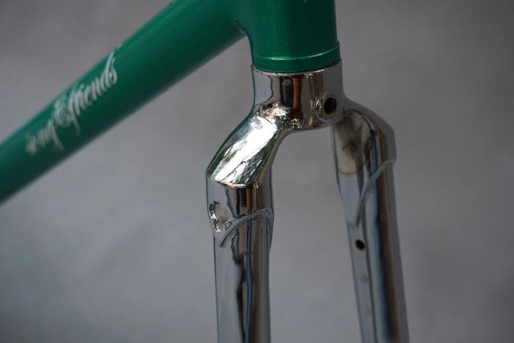 Sale Customize Fixie Bike frame Chrome molybdenum steel ancient single speed fixd gear bike frame 700C bike 49cm 52cm 55cm 2