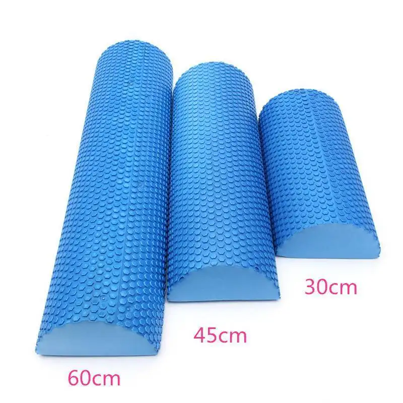 Mayitr 30/45/60cm Half Round EVA foam Yoga Roller Fitness Gym Exercise Fitness Yoga Blocks With Massage Floating Point Mayitr 30/45/60cm Half Round EVA foam Yoga Roller Fitness Gym Exercise Fitness Yoga Blocks With Massage Floating Point
