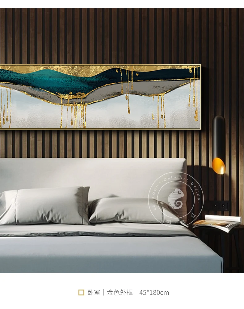 Абстрактный домашний декор прикроватный золотой цвет микс холст живопись плакаты и печать современные настенные художественные картины для гостиной спальни
