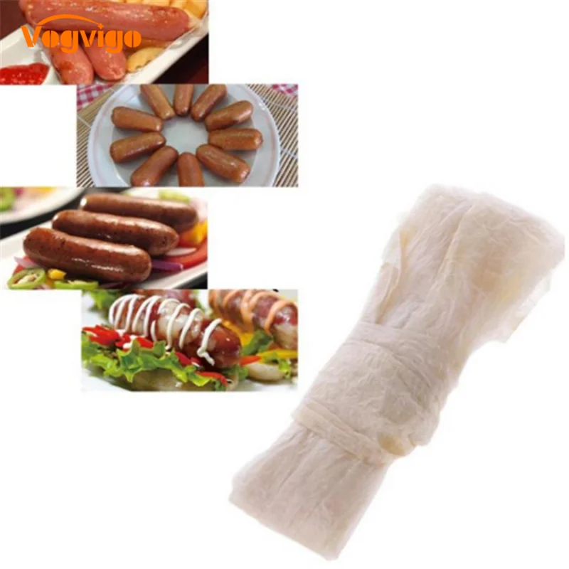 

VOGVIGO 28-30mm Sheep Dry Intestine Sausage Casing Coat Meat Processing DIY Meat Making Tools Diameter Cooking Tool Sets 2019