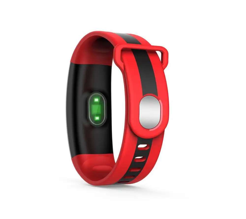 Режим настольного тенниса, смарт-браслет, наручные часы, фитнес-трекер, поддержка Whatsapp, электронная почта, синхронизация пульса, смарт-браслет PK Mi band 3 - Цвет: Красный