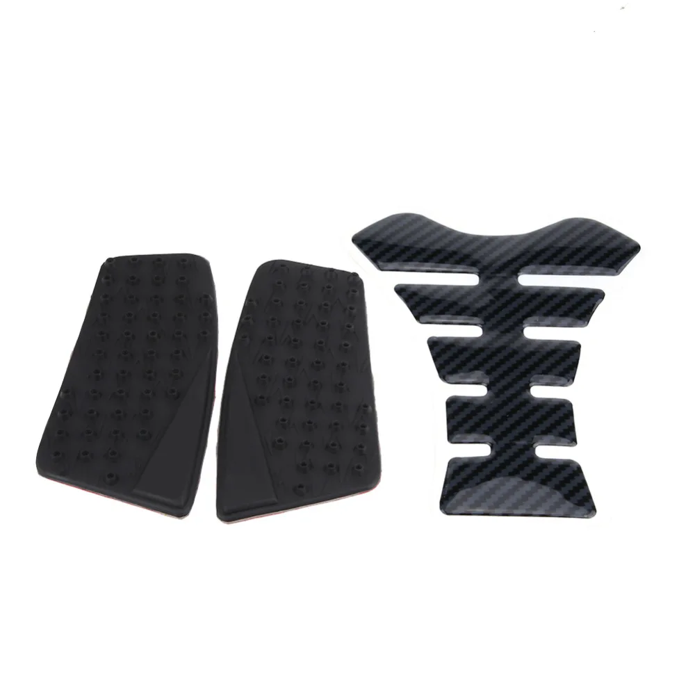 

Motorcycle Stickers Gas Tank Side Fuel Grip Pad With Fishbone Decal for Kawasaki Versys 650 KLE 650 2010-2017 Car Accessories
