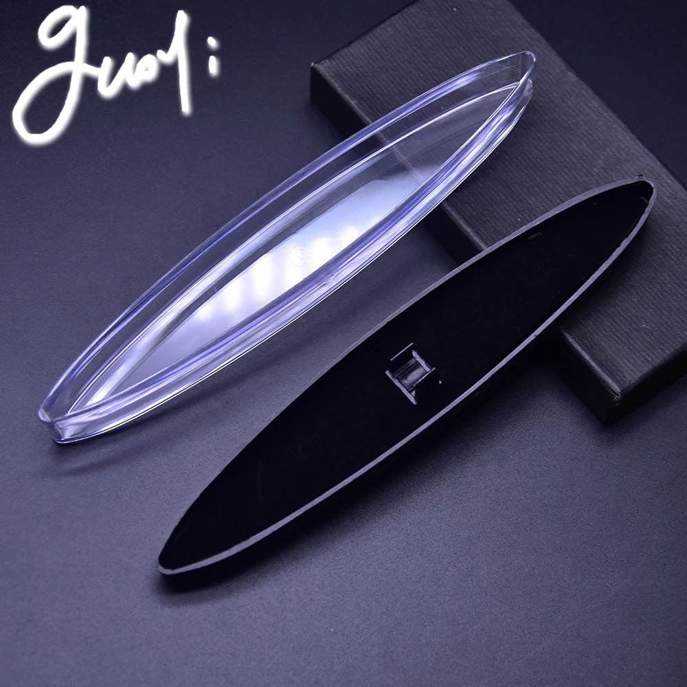 

Guoyi A008 The New Transparent Rhombus Pen pencil cases Gift Boxes Stationery school office gifts apply pen box