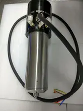 1.5kw 2HP 10000-60000rpm ball bearing CNC High Speed spindle ATC 6mm collet AC200V for precision engraving