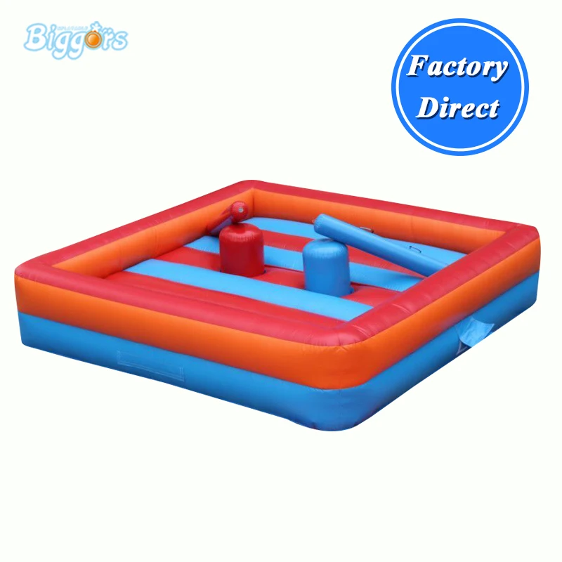 

PVC Commercial Grade Inflatable Gladiator Inflatable Sport Game With Blowers