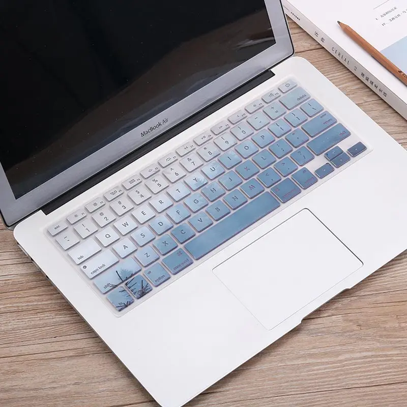 OUSHINEDustproof Laptop Accessories Keyboard Cover Gradient Keyboard For Laptop For Air 13.3inch/Pro 13.3inch/Retina 13.3inch