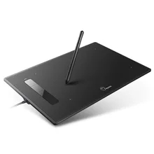 Parblo Island A609 Graphic Drawing Tablet 8x5 inches 220 RPS 5080 LPI with 4 Functional Buttons Battery-free Pen Digital