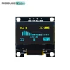 Светодиодный дисплей 0,96x64 128x64 дюйма, I2C, IIC, серия, желтый, синий, O, совместимый с Arduino STM32, плата контроллера, драйвер ► Фото 2/6
