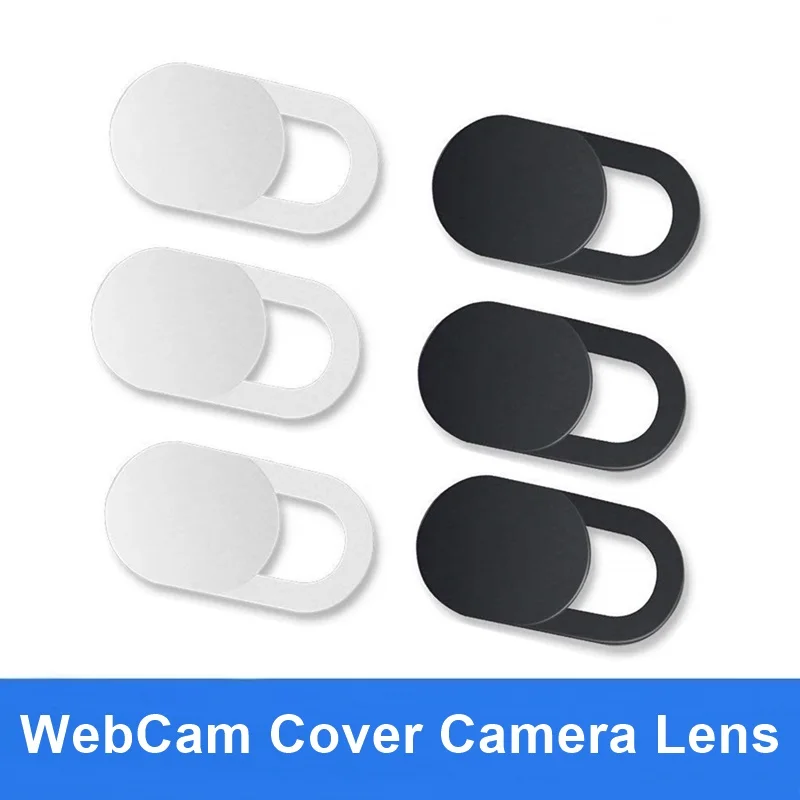

Tongdaytech WebCam Cover Shutter Magnet Slider Plastic Universal Antispy Camera Cover For Laptop iPad PC Macbook Privacy Sticker