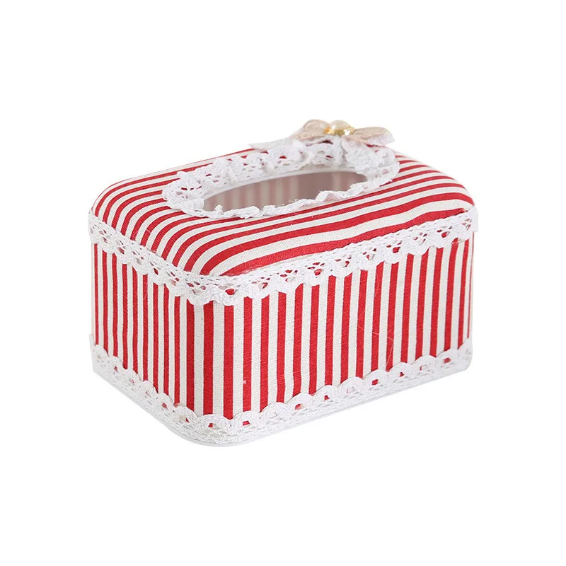 Креативная хлопковая ткань модная кружевная ткань коробки милый дом и коробка для салфеток контейнер для полотенец бумажные салфетки сумка - Цвет: 5