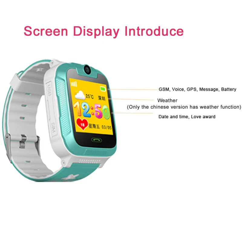 D1 3G GPS Tracker Smart Children Watch Kids Baby GPS WiFi with Tracker SOS Smartwatch for children baby SmartWatch VS Q50 Q90