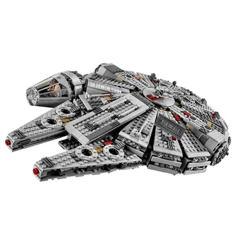 

1381pcs Compatible lepining Force Awakens Star Set Wars Series Model Building Blocks Millennium Toys For Children