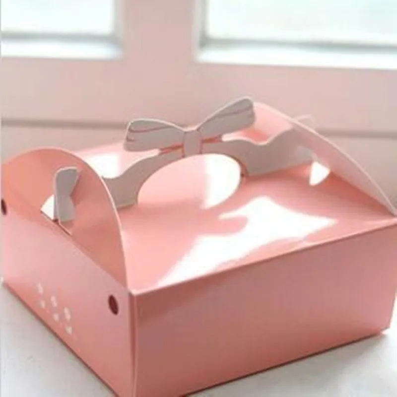 

10pcs/lot 4 Designs 16x16x6.5cm Macarons Box, Cake box, Chocolate, Muffin Biscuits Box