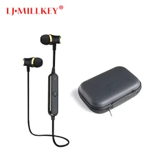 S6 BT4.1 Atleta fone de Ouvido Sem Fio fone de Ouvido Bluetooth Esportes Fones de Ouvido Estéreo com Microfone HD para Smartphones LJ-MILLKEY SNH001