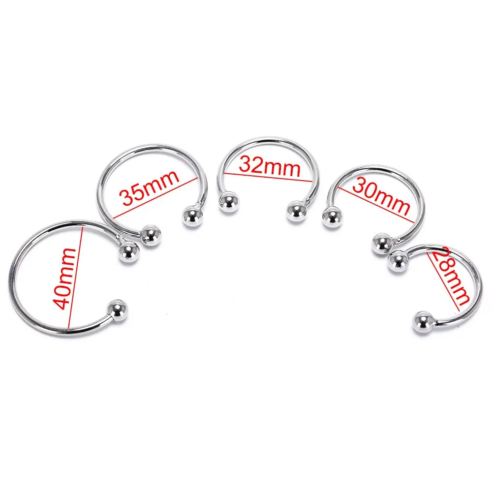 

Stainless Steel Seamless Segment Rings Nose Hoops Ear Piercing Tragus Nose Rings Ear Cartiliage Tragus Body Jewelry Party Gift