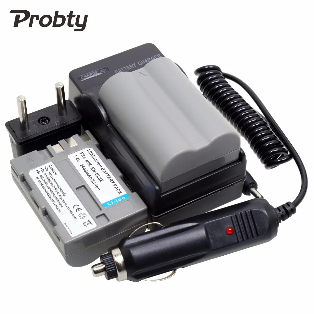 Prix pour Probty Nouveau 2 Pcs EN-EL3e ENEL3e Numérique Caméra Batterie + Chargeur Kit pour Nikon D200 D300S D300 D100 D700 D70S D80 D90 D50 MH-18A Prix pour Probty Nouveau 2 Pcs EN-EL3e ENEL3e Numérique Caméra Batterie + Chargeur Kit pour Nikon D200 D300S D300 D100 D700 D70S D80 D90 D50 MH-18A