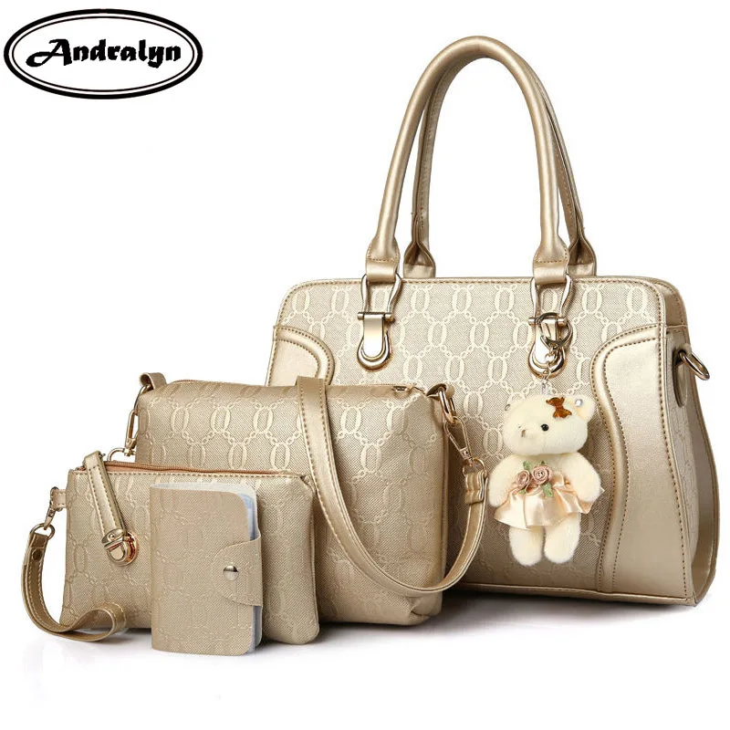 

Andralyn High Quality PU Leather Women Bags Composite Shoulder Socialite Versatile Crossbody Irregular Pattern Handbags Purse