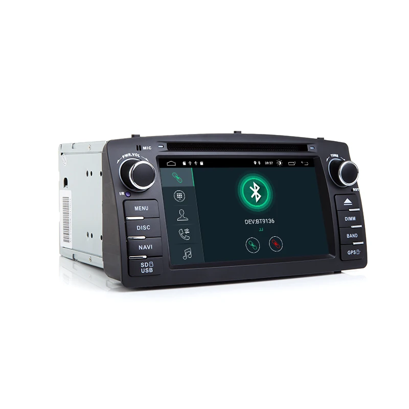 Xonrich Android 9.0 Car DVD Player For Toyota Corolla E120 BYD F3 2 Din Car Multimedia Stereo GPS AutoRadio Navigation Wifi OBD2