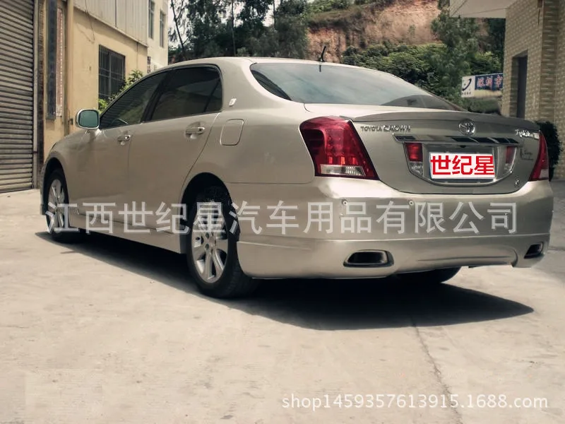 Подходит для Toyota New Crown 2012 ABS задний спойлер заднее крыло с настроить DIY Цвет спойлер без краски спойлер