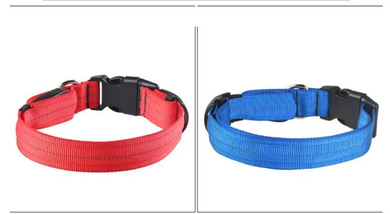 Pet USB Charging Collar LED Light Night Anti-lost Anti-car accident Charging Dog Collars Pet Luminous Safety Supplies            (17)