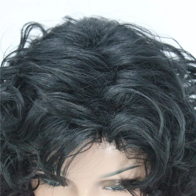 StrongBeauty женский парик черный/темно-коричневый Средний вьющиеся волосы натуральные синтетические парики
