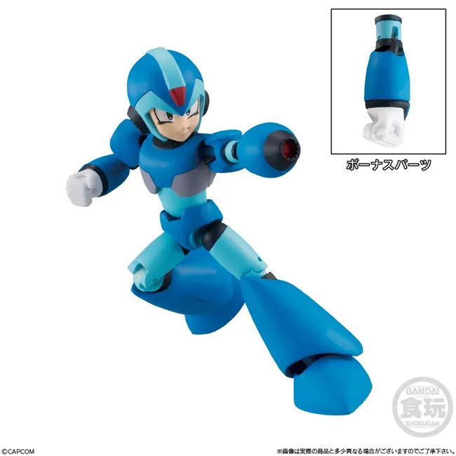 WSTXBD Bandai 5 шт./компл. Mega Man Rockman Protoman X 66 Action 2 VAVA Brinquedos игрушки Фигурки Модель Куклы