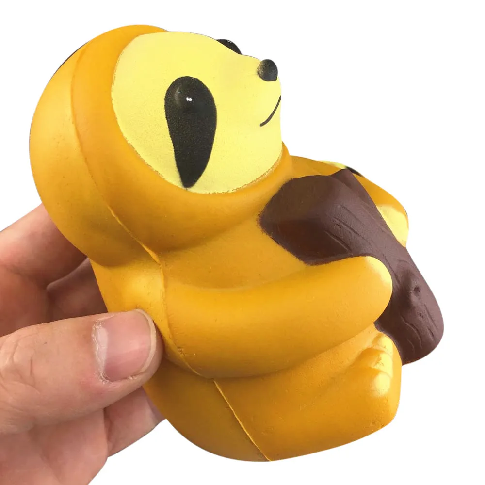 1 шт. игрушка-давилка Kawaii очаровательная игрушка медленно поднимающийся Ленивец декомпрессия ароматизированные stess рельефные игрушки