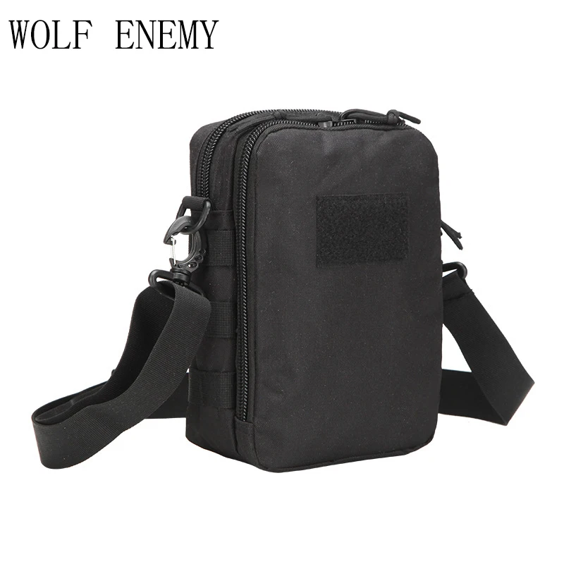 

800D Oxford Military Tactical Shoulder Bag,Outdoor Sports Bag Camping Hiking Trekking Molle Crossbody Bag 6 Colors