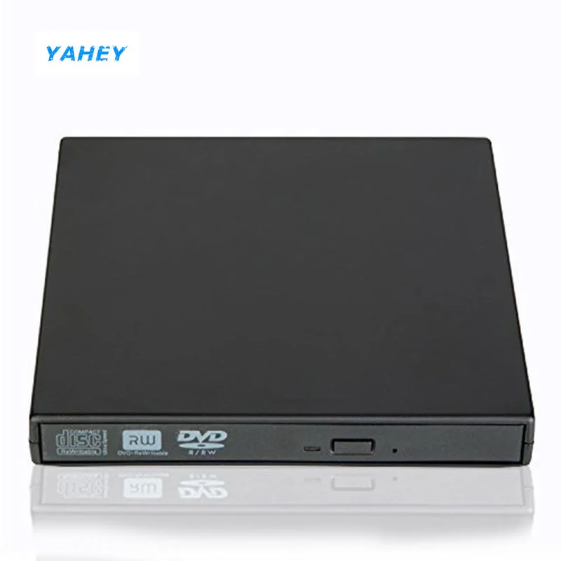 

YAHEY USB 3.0 External Optical Drive 2019 DVD/CD RW Writer Recorder Burner DVD-ROM Player Portable for Laptop Desktop Windows 10