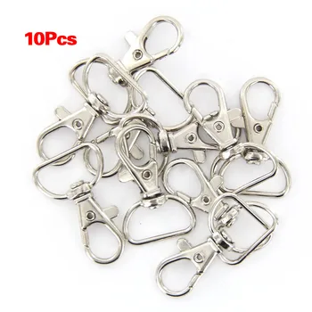 

10pcs 23mm x 38mm silver color swivel carabiners Hooks for Hanging
