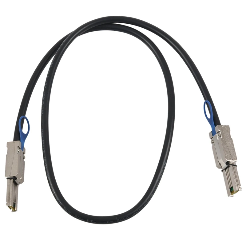 

1m 28AWG External Mini SAS 26-Pin SFF-8088 Male to Mini SAS 26-Pin SFF-8088 Male Cable, Black #5