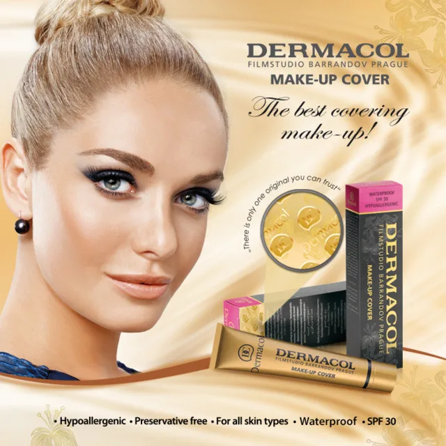 Dermacol макияж покрытие Водонепроницаемая основа под макияж Legendary Deep COVER увлажняющий крем натуральный для лица ноги руки шеи