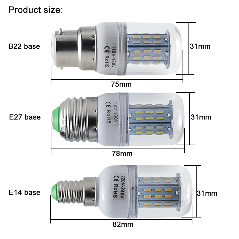 4W led bulbs dimmer 5
