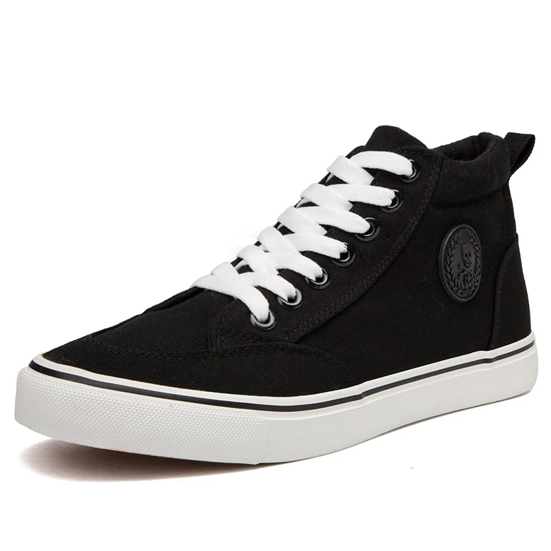 

High-top sneakers men shoes casual canvas Skateboarding shoes men trend Quality sports Walking Shoes comfortable footwear