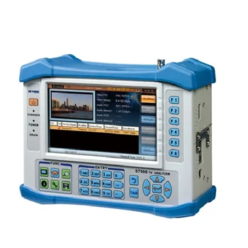 

DEVISER S7000L Portable Digital Analog TV And Satellite TV Analyzer DVB-C/T/S/S2/DTMB QAM Analysis Meter