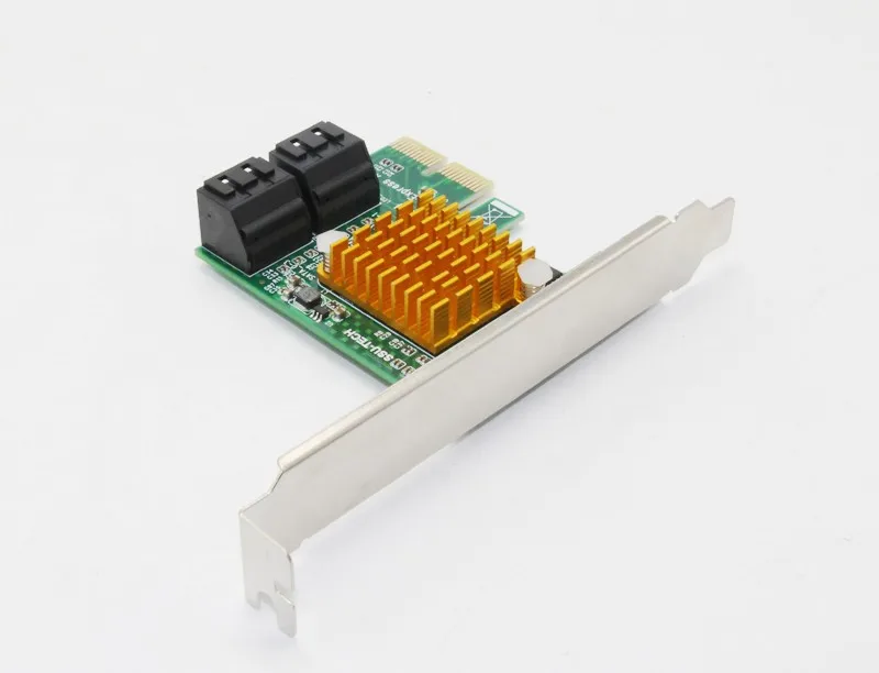 2X 4X 8X 16X PCI E карты Express для SATA 3 0 4 портовые III 6 Гбит/с расширительные платы адаптера