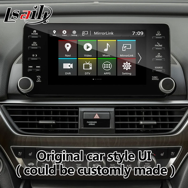 Lsailt Android Gps Navigation Box For Honda Accord High End 2018 Lsailt Android Gps Navigation Box For Honda Accord High End 2018 Video Interface Mirror Link You Waze Yandex Navi In Vehicle From Automobiles