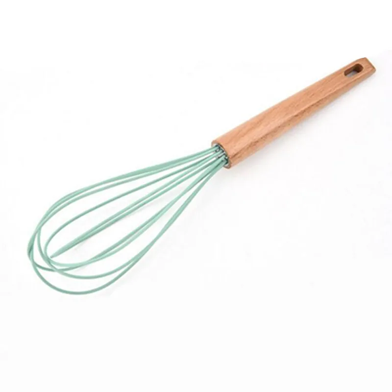 6pcs/set Green FDA Silicone Bakeware Set Wood Handle Kitchen Cooking Tools Utensils Nonstic Kitchen Scraper Whisk Brush Kit 6pcs/set Green FDA Silicone Bakeware Set Wood Handle Kitchen Cooking Tools Utensils Nonstic Kitchen Scraper Whisk Brush Kit
