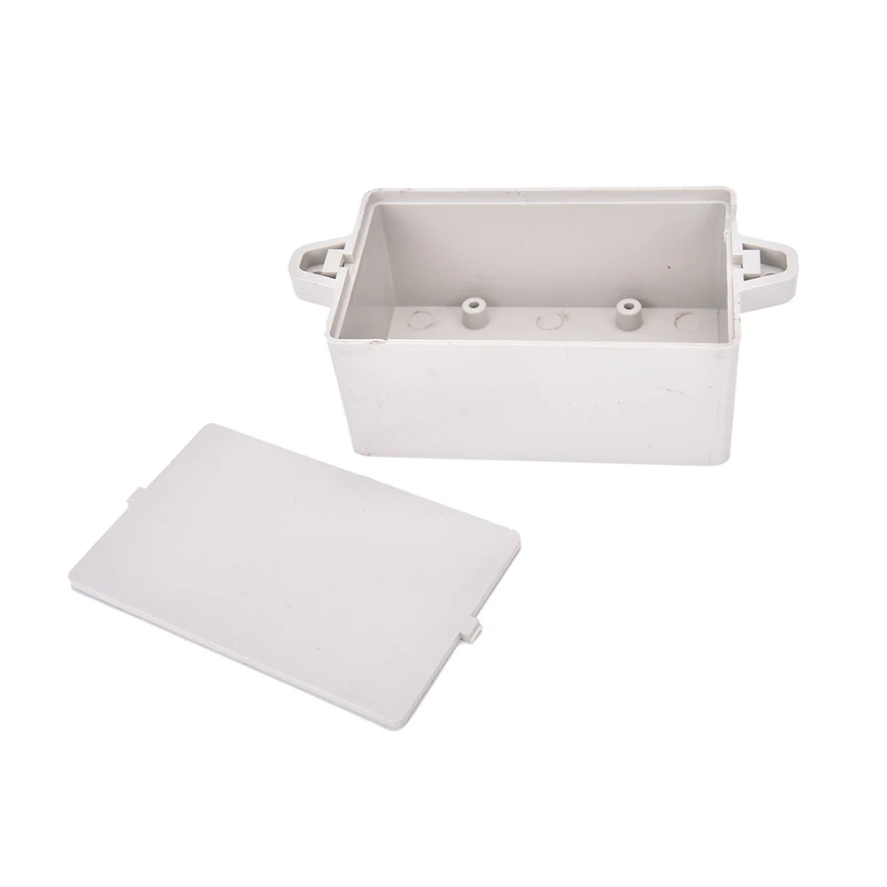 Белый черный разъем пластиковый электронный ящик для проекта электрические принадлежности 9 размеров на выбор DIY корпус чехол для прибора