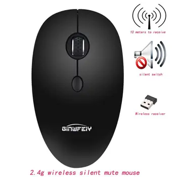 

Wireless Mouse Computer Mouse Silent PC Mause Ergonomic Mouse 2.4Ghz USB 3.0 Optical Mice For Laptop PC Office