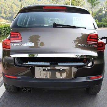 

High-quality stainless steel Rear Trunk Door Handle Cover Tail Gate Trim Bezel Molding Styling for Volkswagen Tiguan 2010--2018
