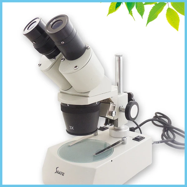 

20X 60X PCB Inspection Repairing Soldering Binocular Stereo Microscope with Top Bottom Halogen Lamp Illumination