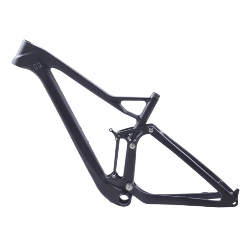 

Full Suspension Bicycle Frame, Carbon Fiber, 29er Mountain Bike Boost, Rear Axle, 148x12, 27.5, 15.5, 17.5, 19, 21