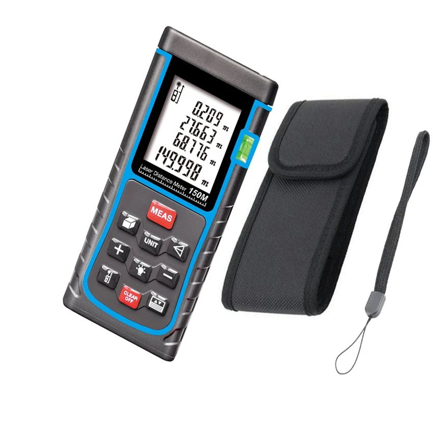 Industry standard Laser Rangefinder 150 M Meter laser Distance Meter Digital Range Finder Tape Area-volume-Angle Tester tool Industry standard Laser Rangefinder 150 M Meter laser Distance Meter Digital Range Finder Tape Area-volume-Angle Tester tool