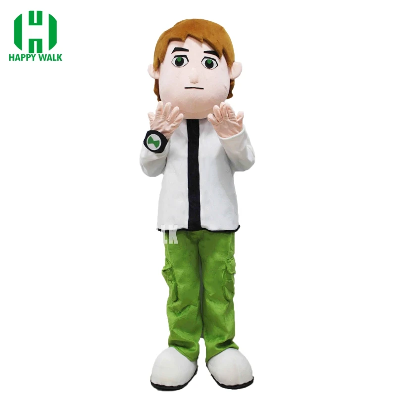 

Ben10 Mascot Costume Stupid Boy Mascot Costume Adult Size Halloween Costume Cosplay Costumes Custom