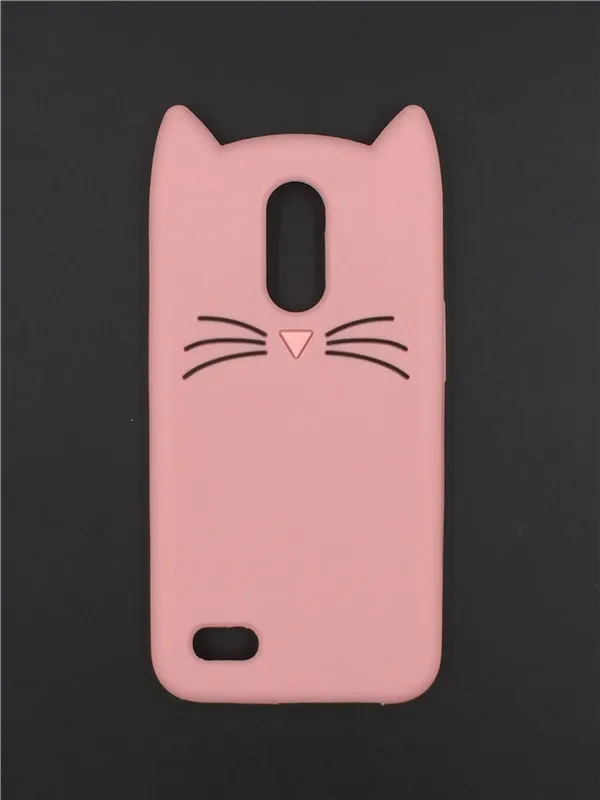 Милый 3D мультфильм борода кошка Единорог Лошадь Мороженое Мягкий силиконовый чехол для телефона чехол для LG G6 K4 K8 K10 Stylo 3 4 Stylus 3 4 - Цвет: 3