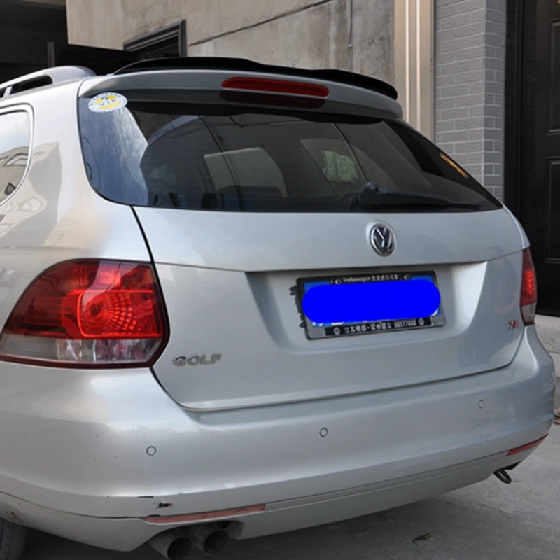 Для volkswagen golf 6 спойлер вагона 2010 2013 модель MK светильник высокого качества ABS