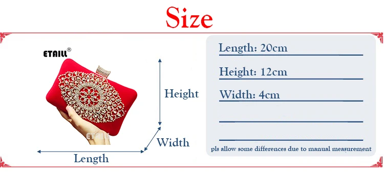 pearls evening bag clutch